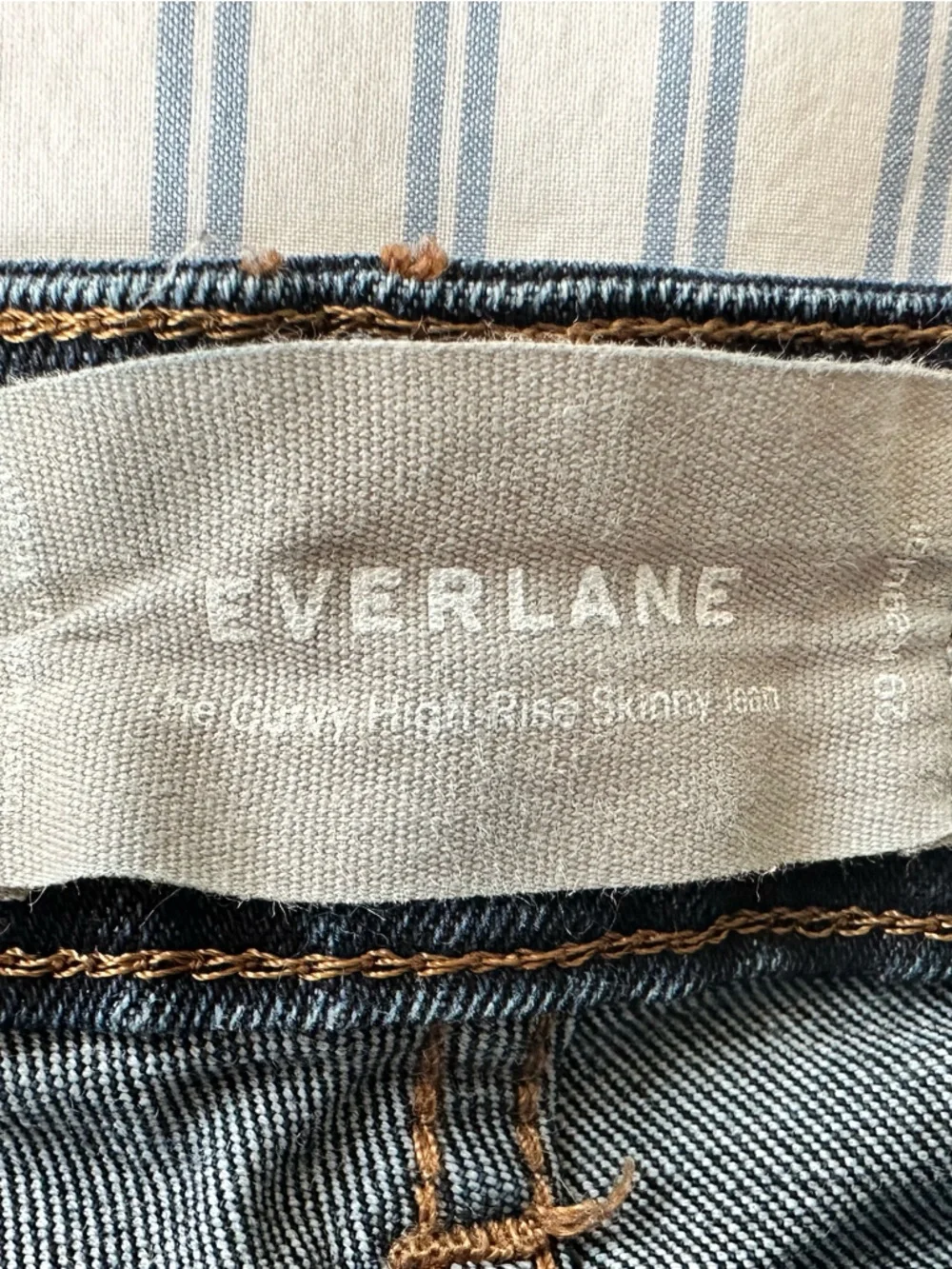 Everlane The Curve High Rise Skinny Jean - Picture 2 of 3